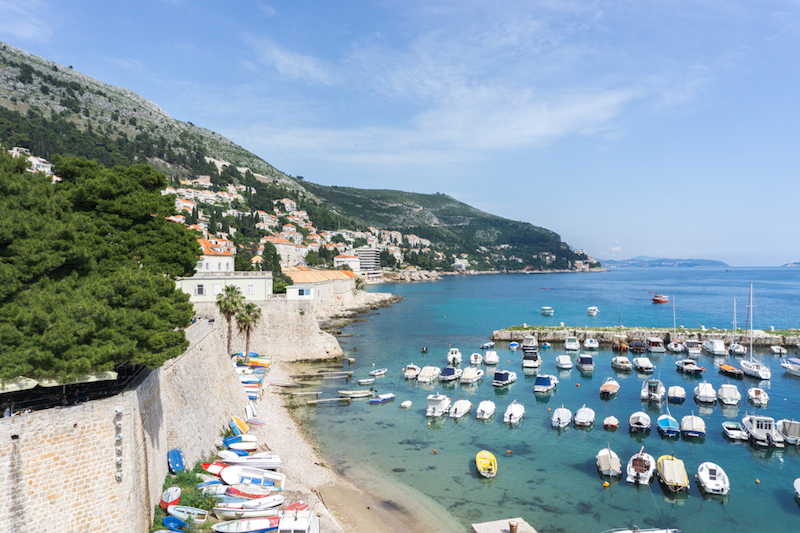 Port de Dubrovnik, Croatie