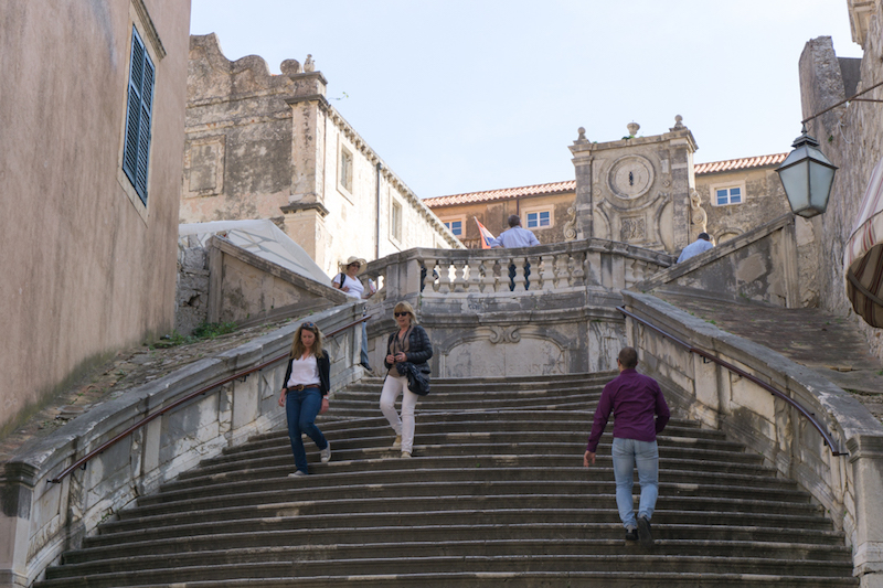 Walk of Shame de Game of Thrones, Dubrovnik, Croatie