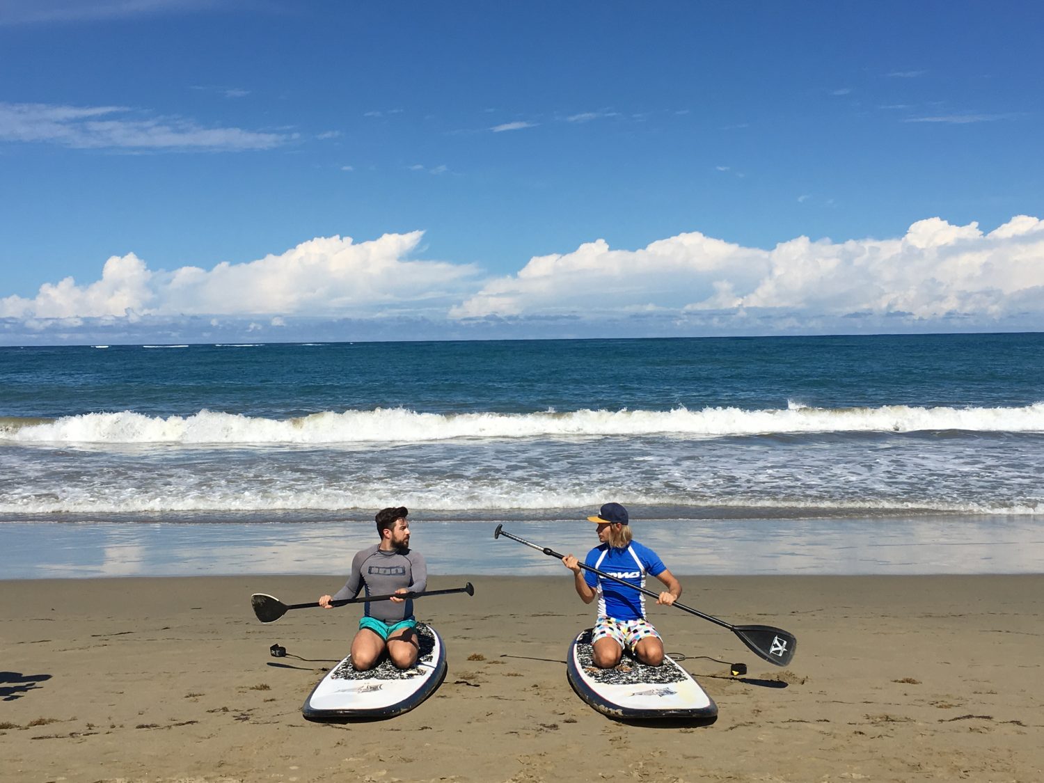 Cabarete beach - Paddle board lessons