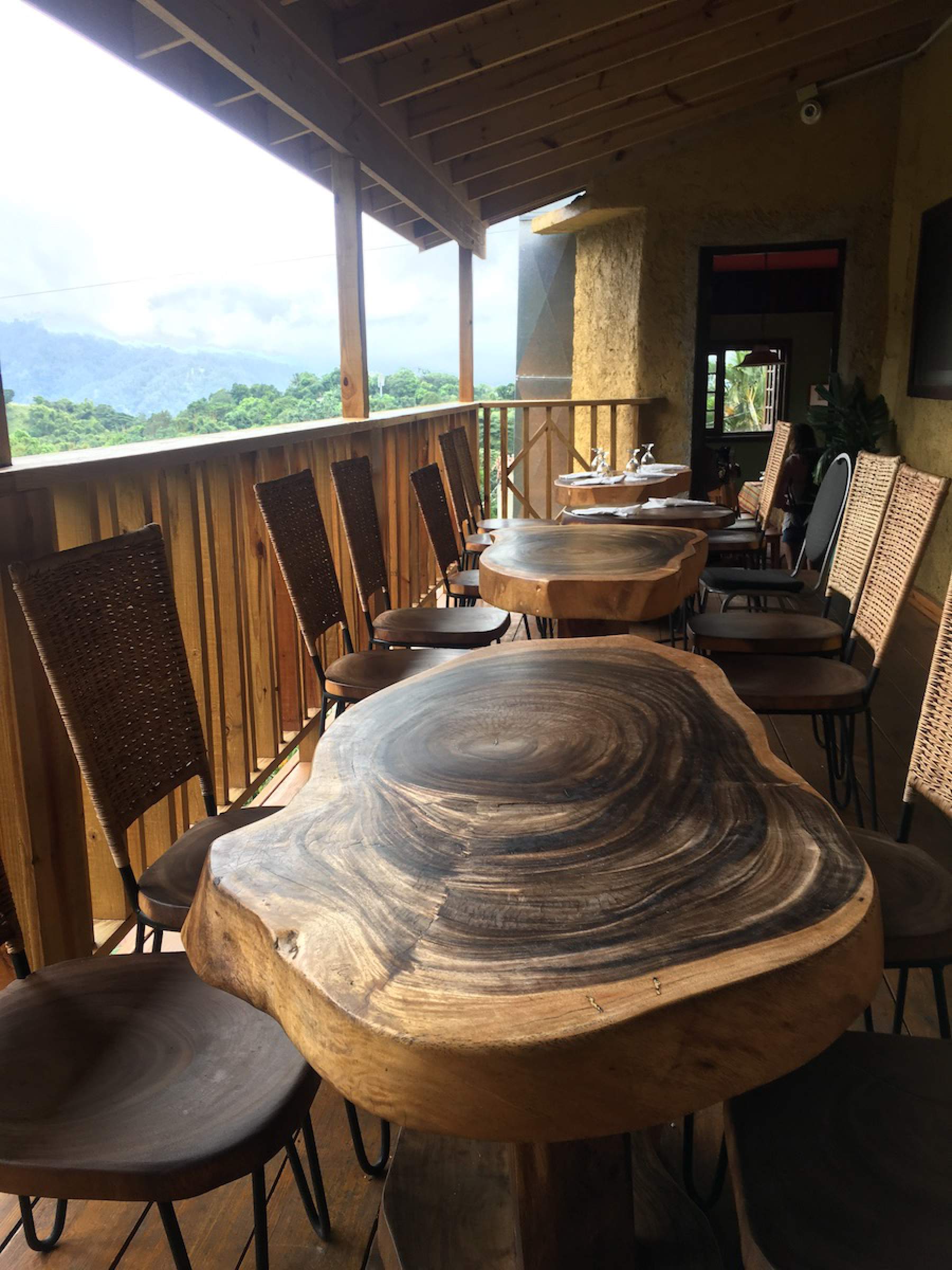 Restaurant Crystal Edge Eatery, Blue Mountains, Jamaïque