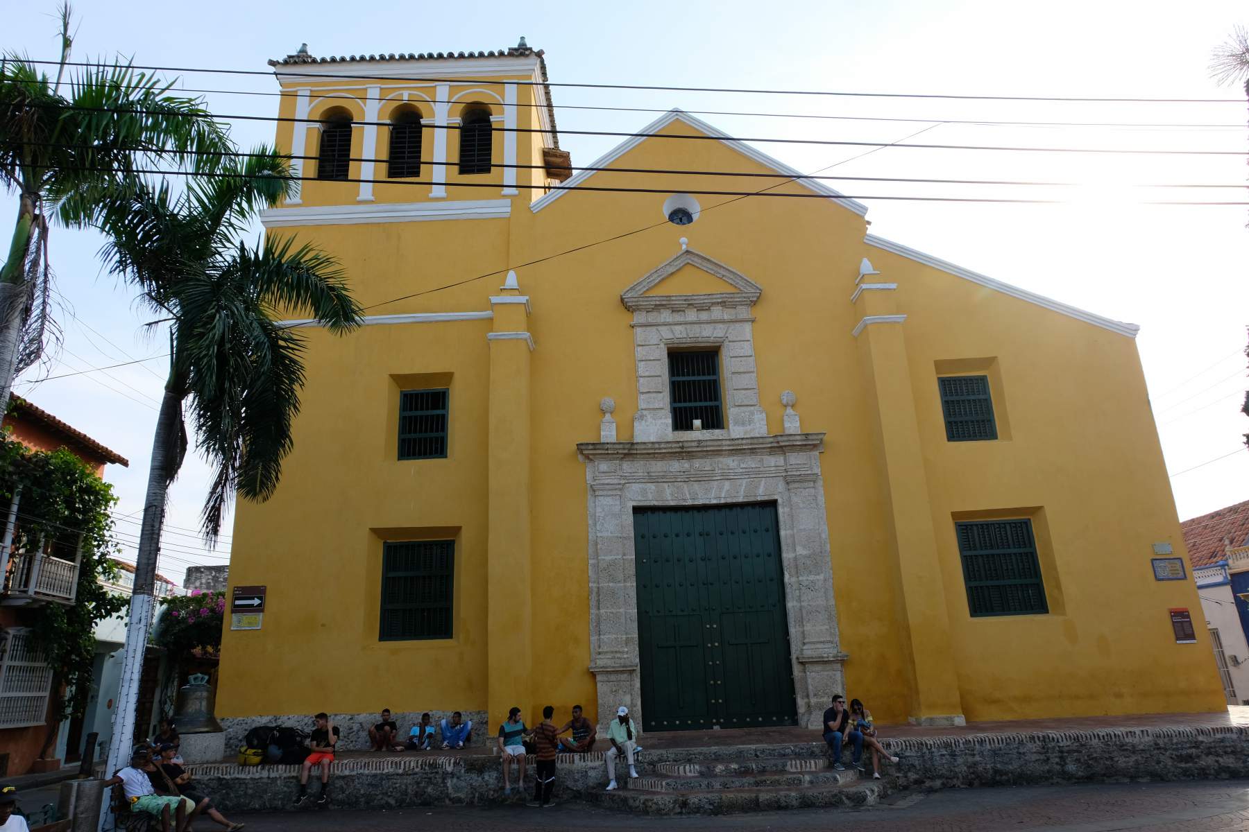 Santisima Trinidad Church in Getsemaní, Cartagena, Colombia