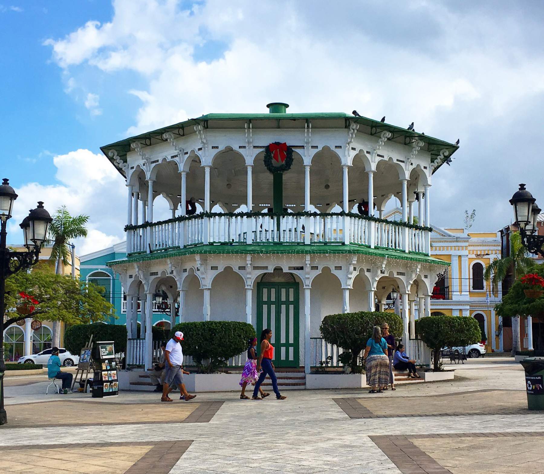 Kiosk in Puerto Plata, Dominican Republic