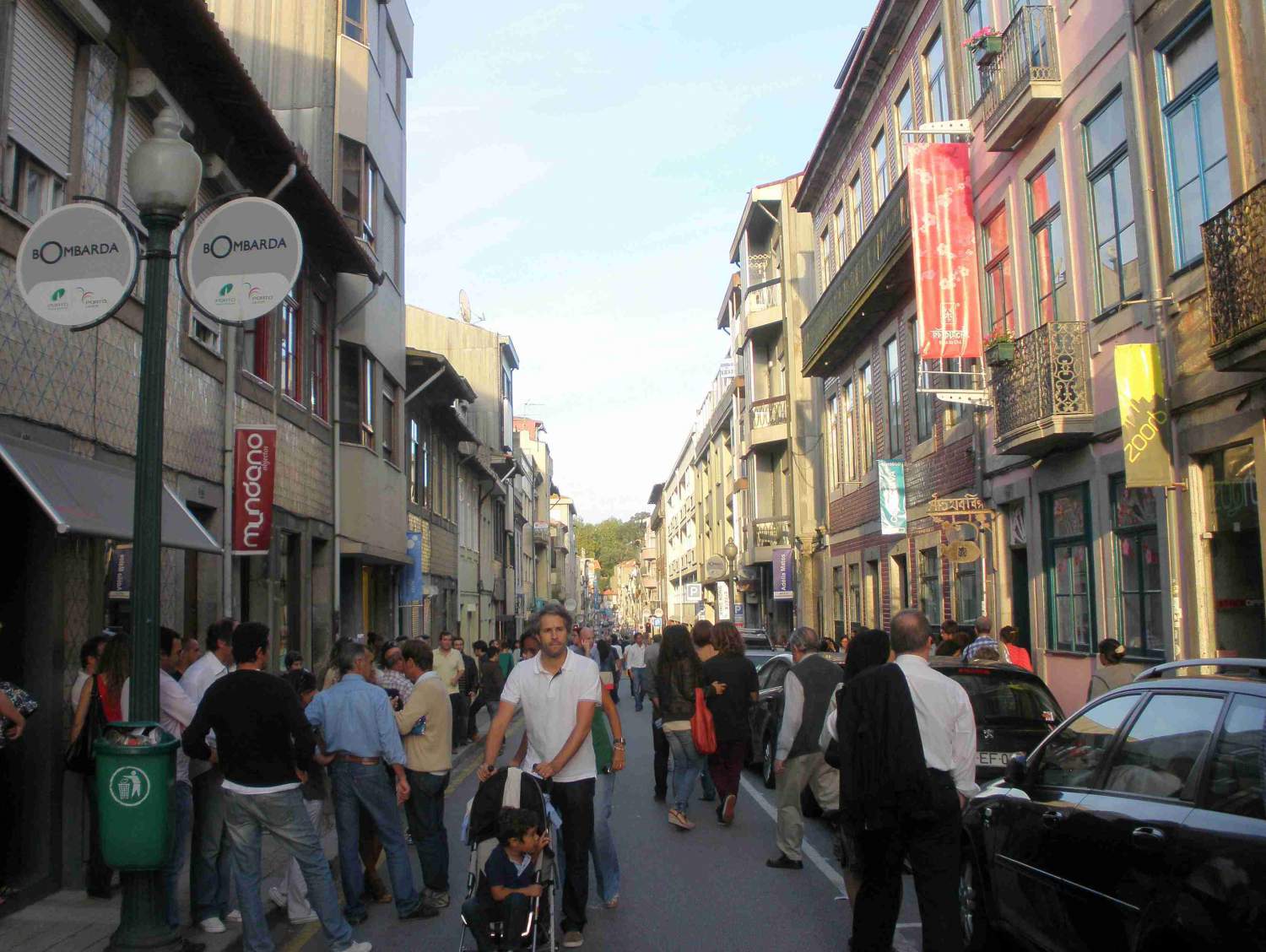 Miguel Bombarda street in Porto