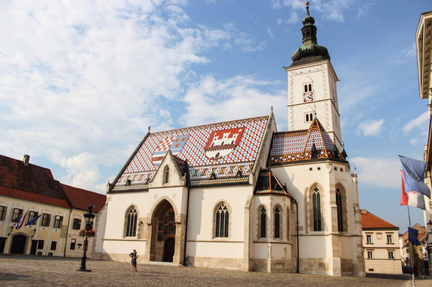 Église Saint-Marc à Zagreb