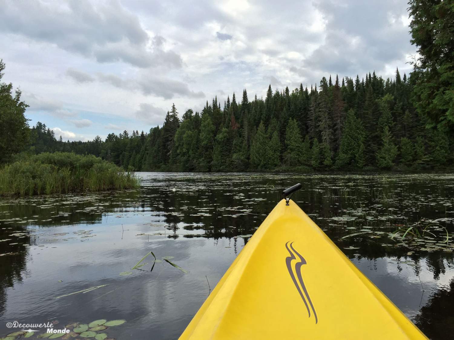 Kayaking at the Mont-Tremblant Park