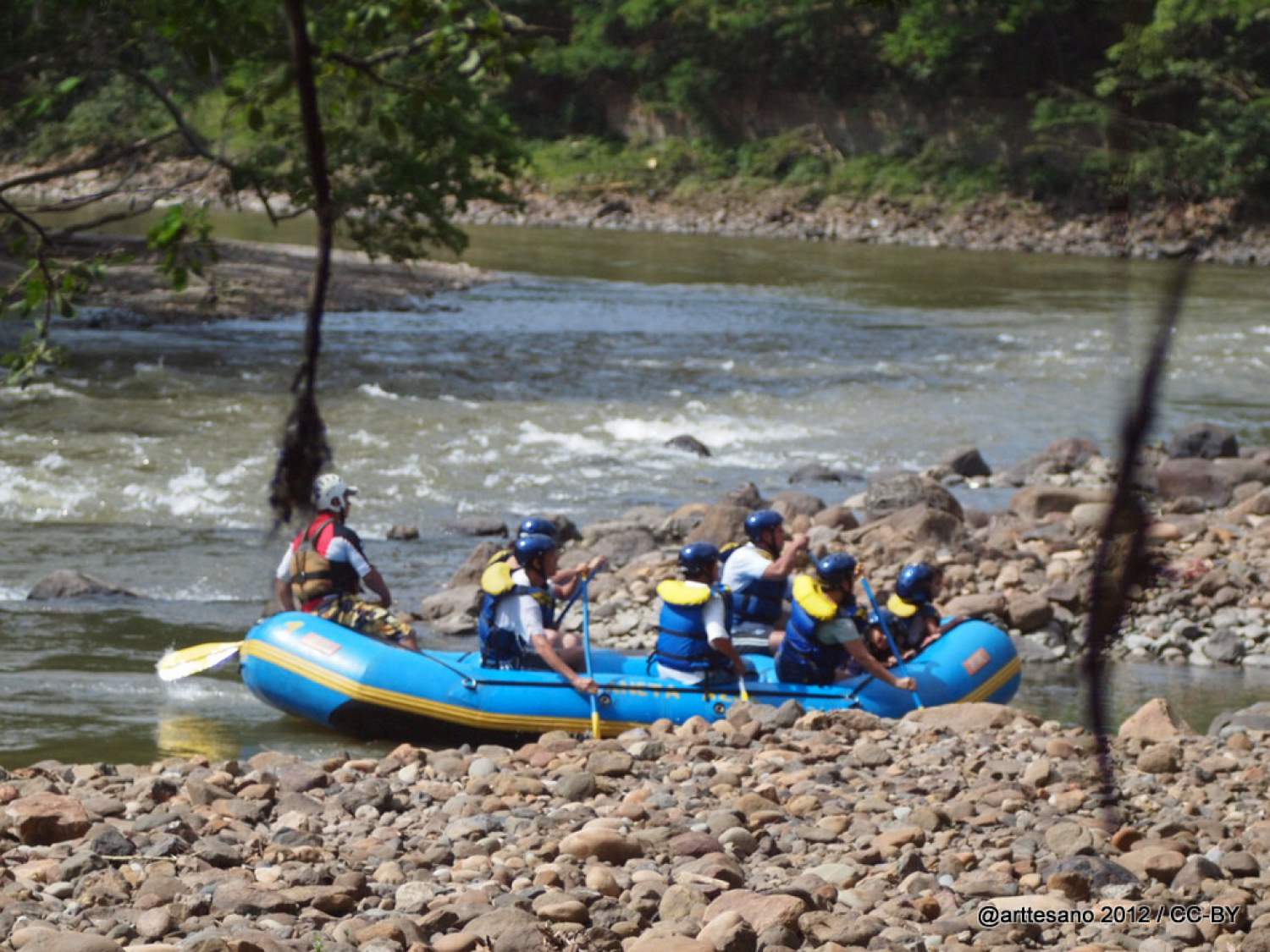 Rafting in Colombia