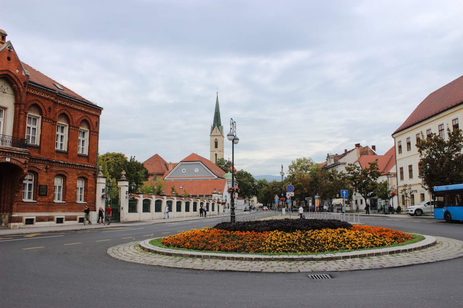 La rue Kaptol à Zagreb