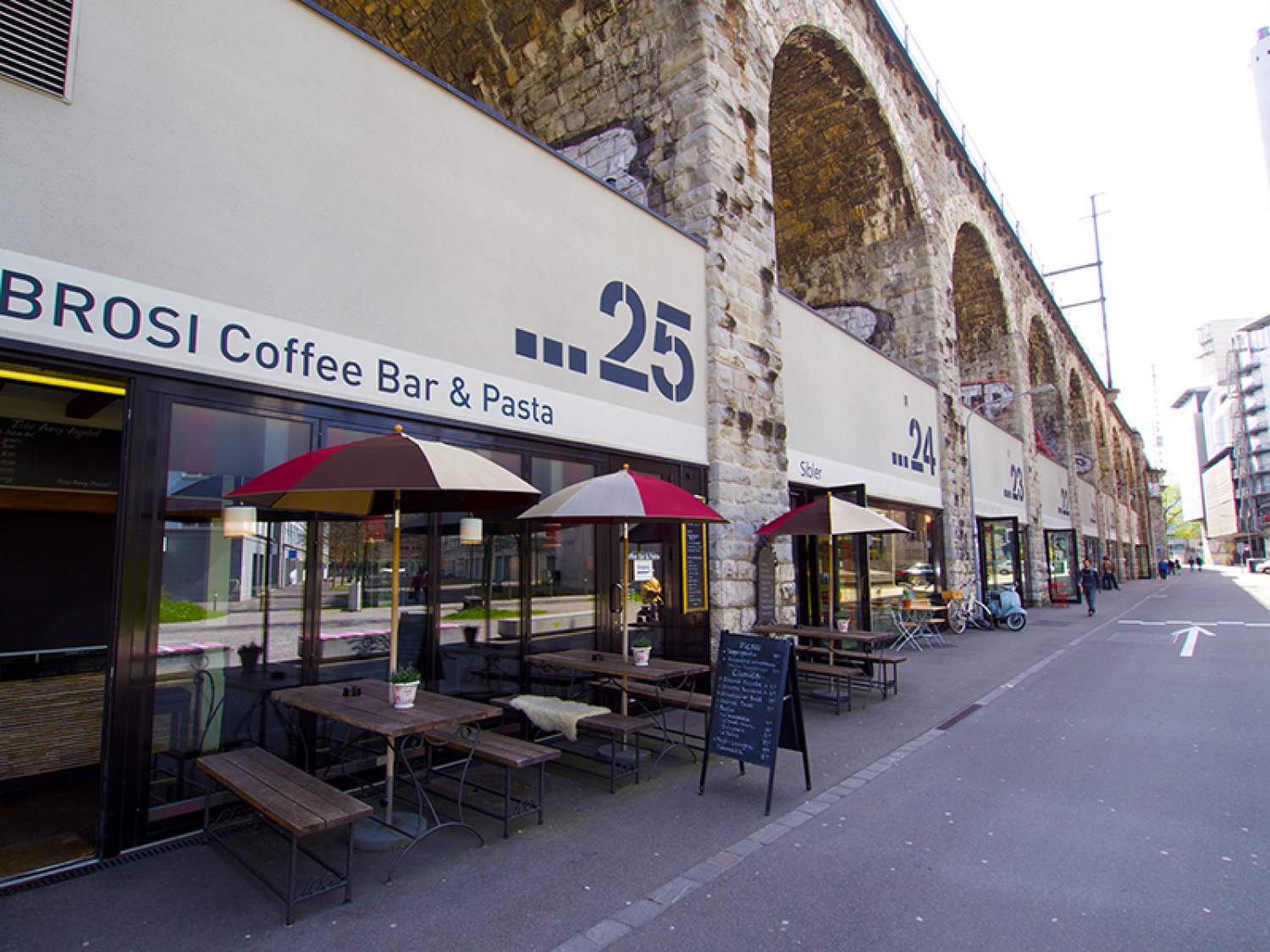 Café-bar à Zürich en Suisse