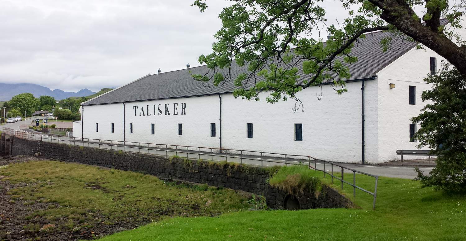 Distillerie Talisker, île de Skye