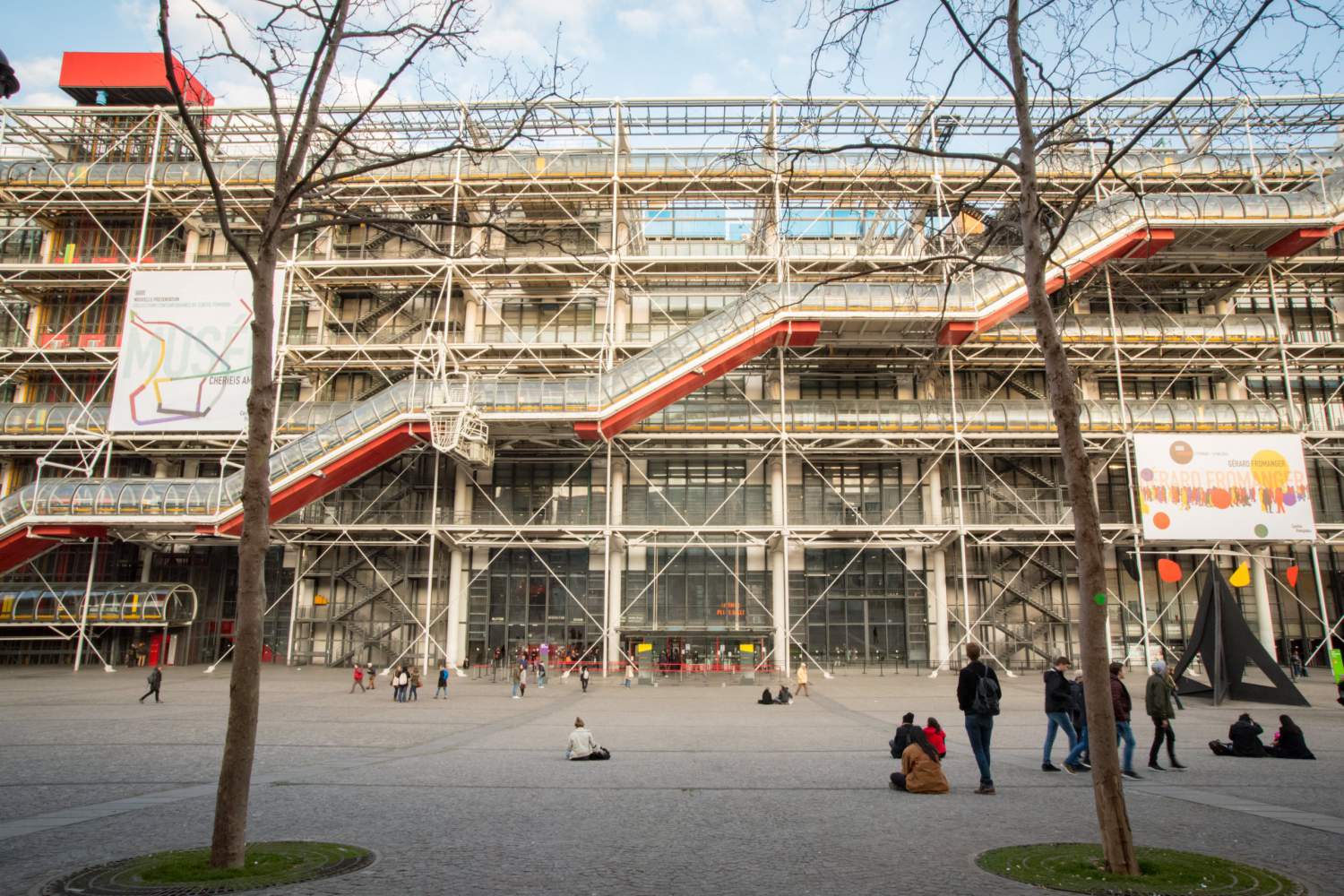 The Pompidou Centre in Paris