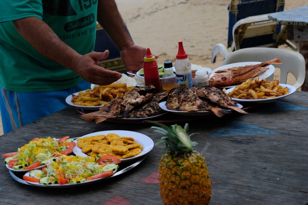 Nourriture Samaná, République dominicaine