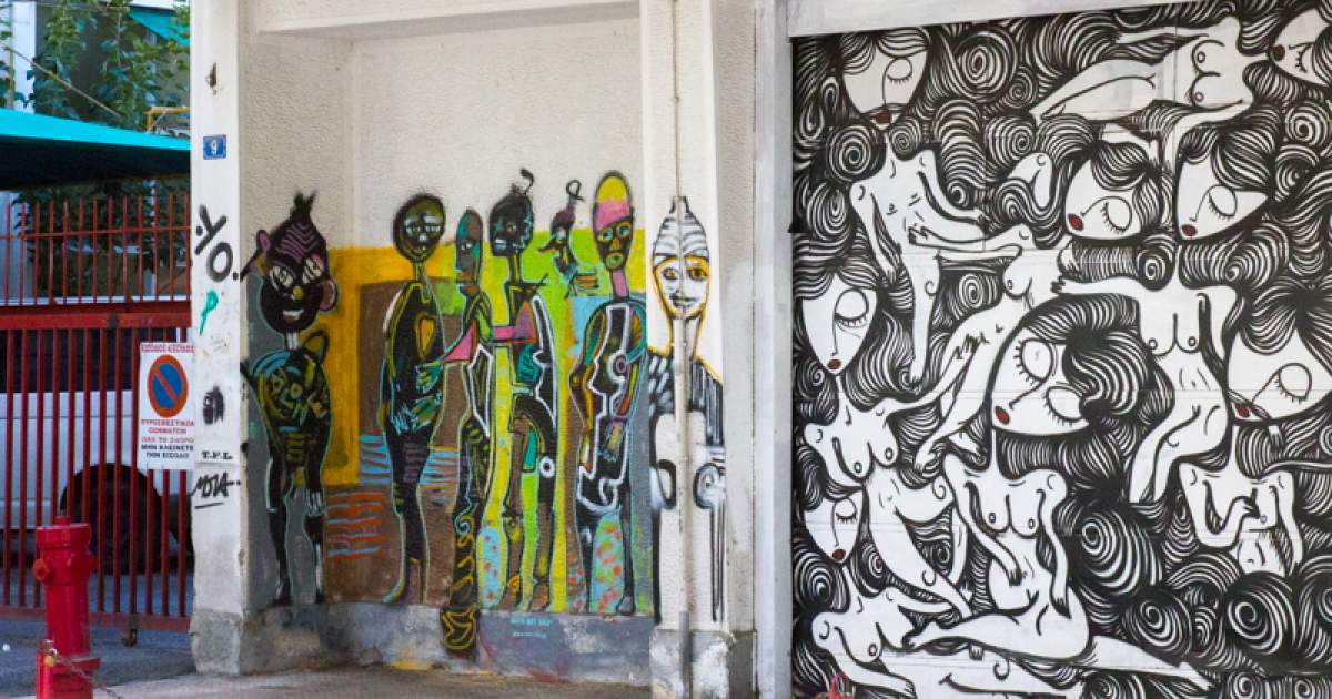 Art de rue à Athènes
