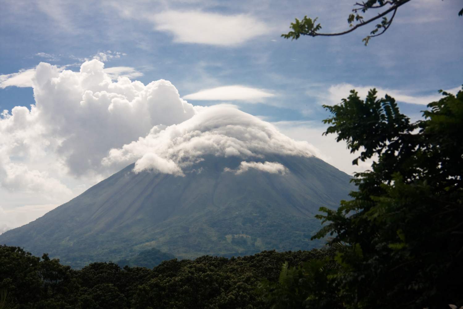 Volcano on Ometepe, Nicaragua
