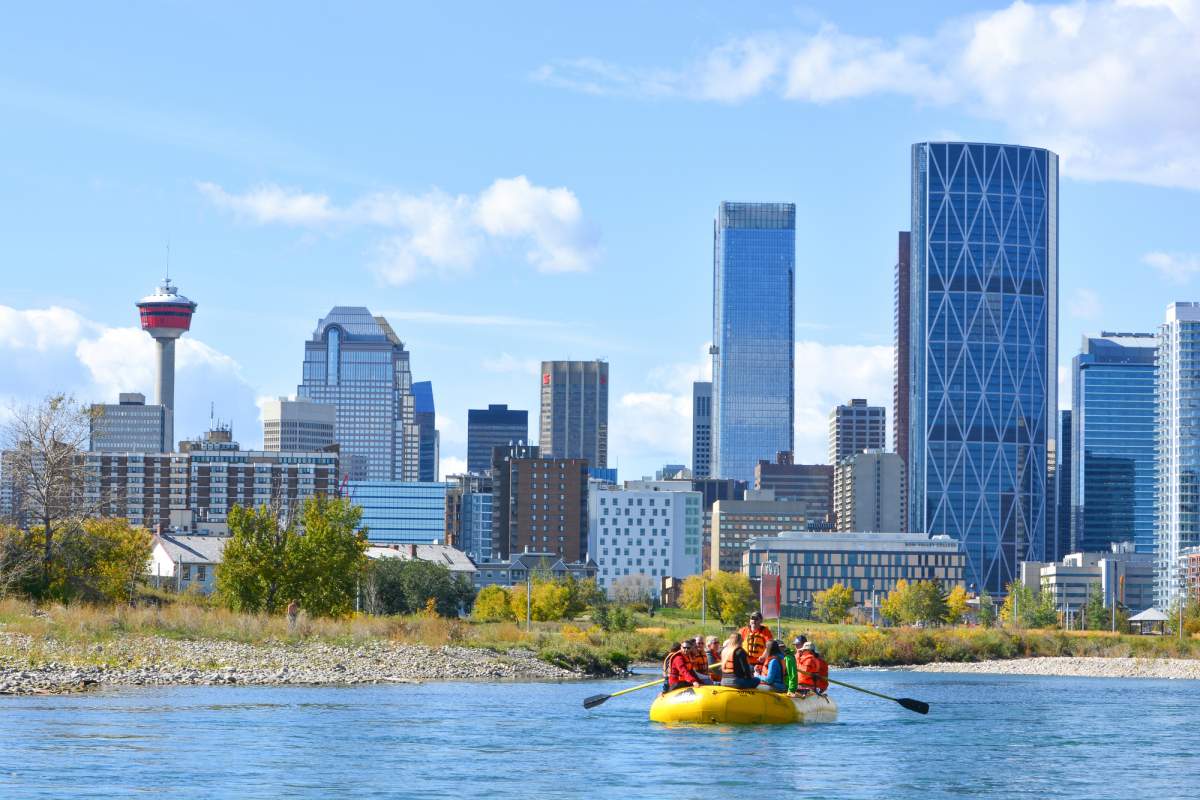 Rafting in Calgary