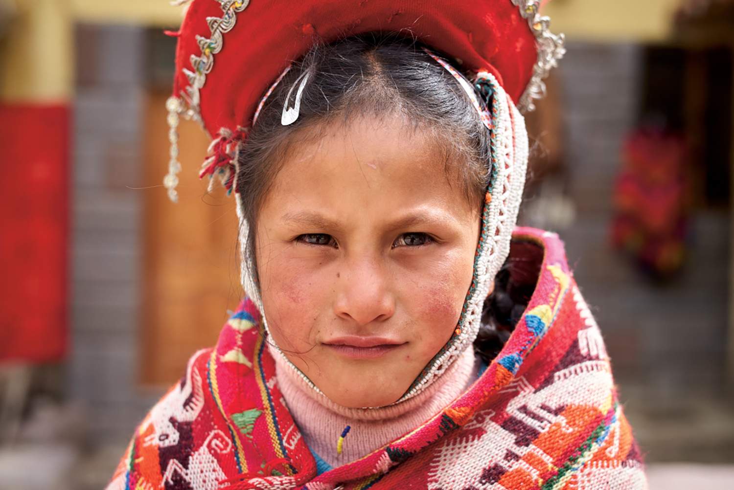 Jeune fille au Pérou