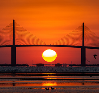Sunshine Skyway Bridge, Tampa Bay
