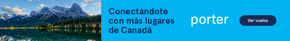 Conectándote con más lugares de Canadá. Ver vuelos.