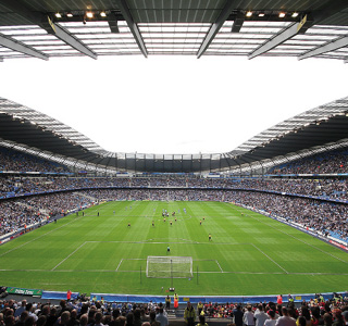 Manchester-Stade de soccer