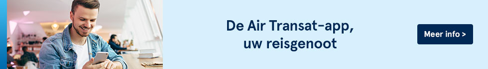 De Air Transat-app, uw reisgenoot
