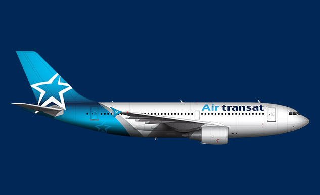 Air Transat A310 Seating Chart