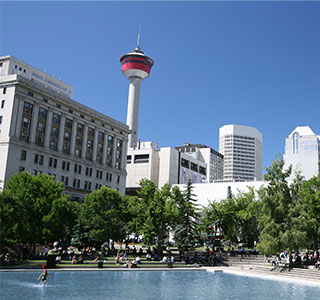 Olympic plaza de Calgary