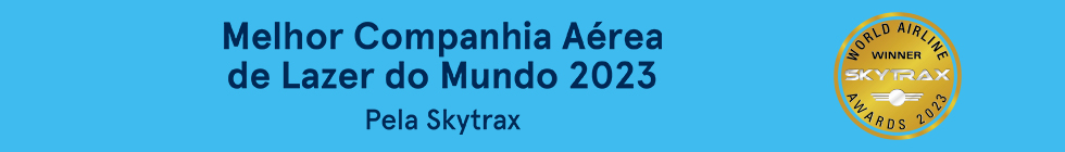 Air Transat melhor companhia aéera de lazer do mundo em 2023. Skytrax World Airline Winner Awards 2023.