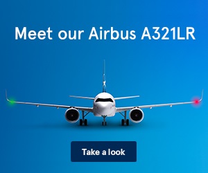Meet our Airbus A321LR.
