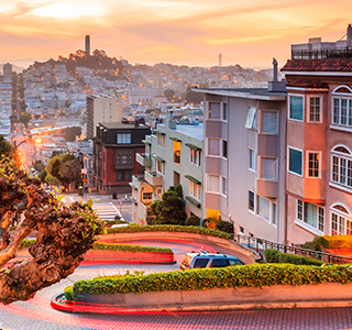 Lombard Street à San Francisco