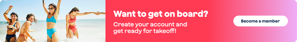 Want to get on board? Create your Staria account and get ready to takeoff. Become a member.