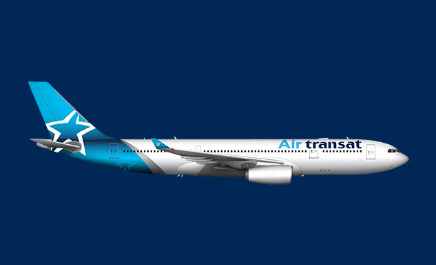 Airbus A330 200 Seating Chart Air Transat