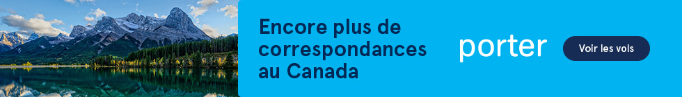 Encore plus de correspondances au Canada. Voir les vols.