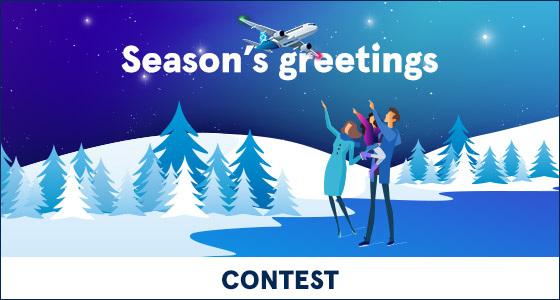 online contests, sweepstakes and giveaways - Contest - Seasons greetings | Transat
